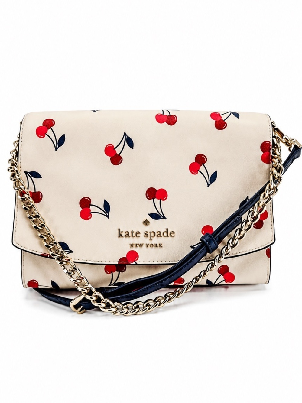 Kate Spade Cherry Carson Chain Crossbody Bag Cherries